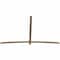 Ekena Millwork Bellingham Smooth Timber Gable Bracket, Douglas Fir, 108"W x 68"H x 1 1/2"D x 3 1/2"F, 15/12 Pitch GBW108X68X0204BEL00SDF - alternate 3